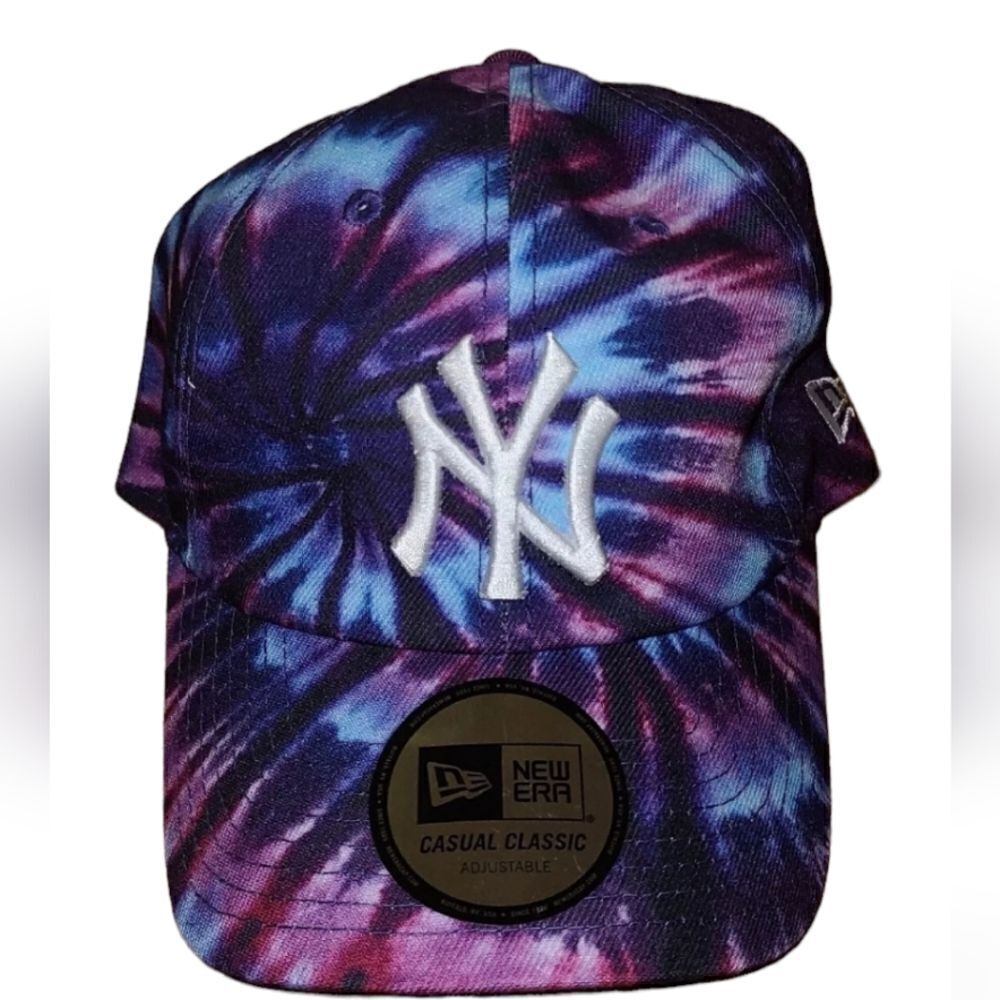 New York Yankees MLB New Era Tie Dye Casual Classic Adjustable Hat Cap NWT